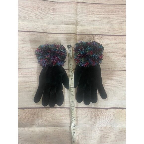 Cejon Women's Black Knit Classic Winter/ Fall Gloves - OS - Picture 3 of 8